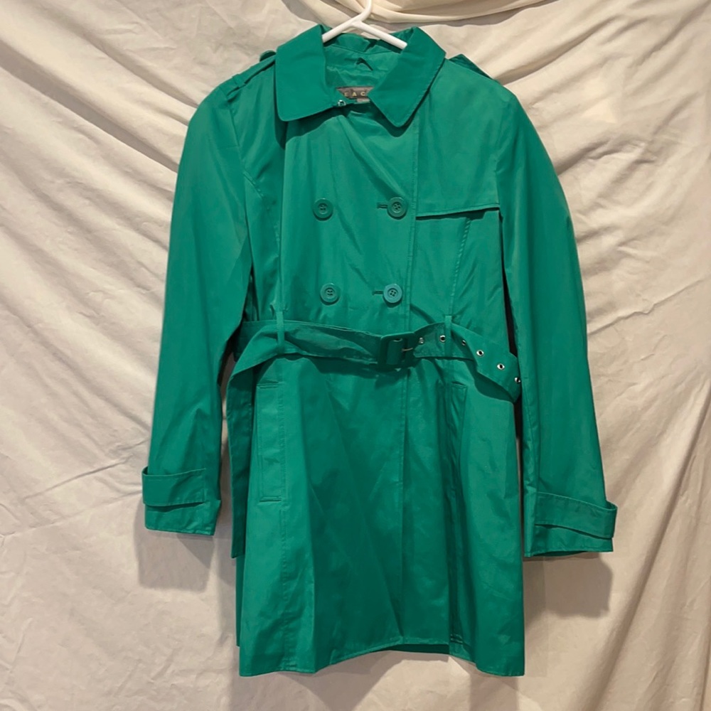 Kelley Green Kenneth Cole Reaction Trench Coat